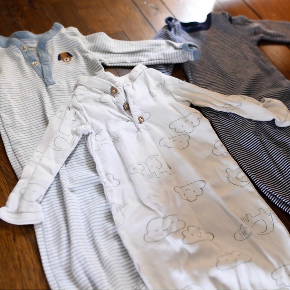 Carters Baby Boy Gowns